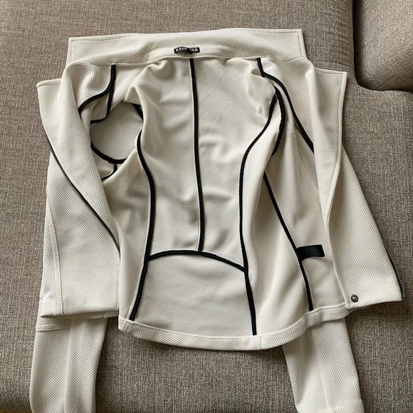Express White Moto Jacket - Picture 11 of 14